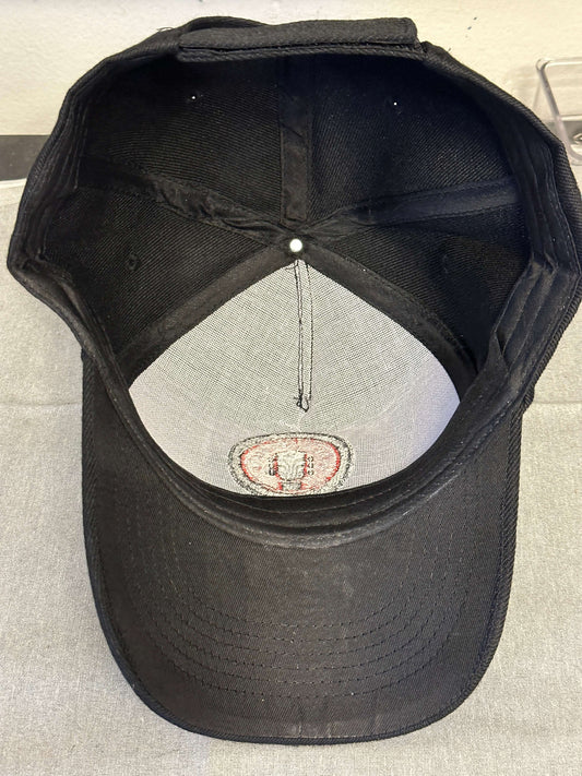 Alpine Texas Music Office Hat Cap OS Black Velcro