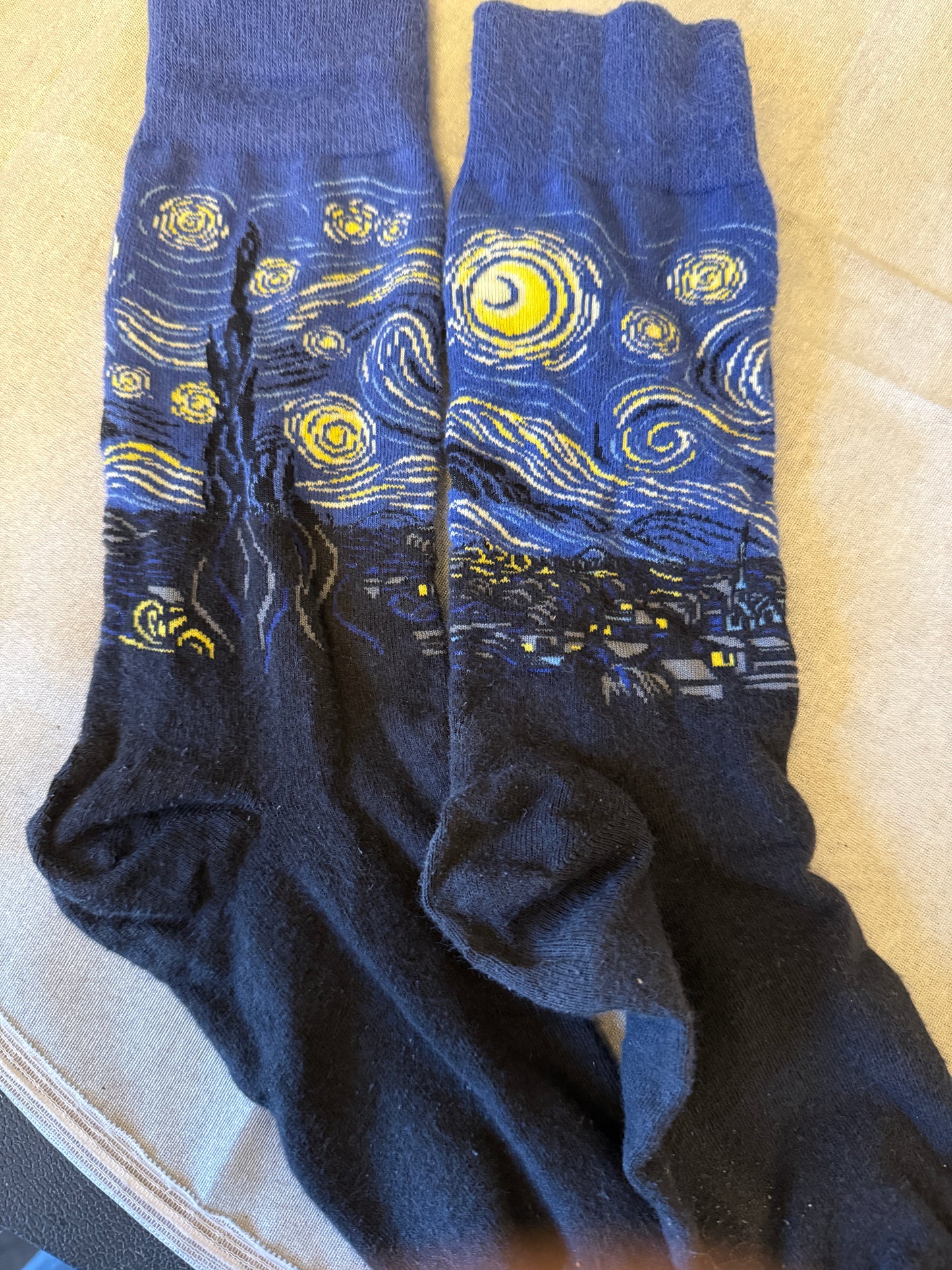 Artist Series Women’s Socks Van Gogh's Starry Night