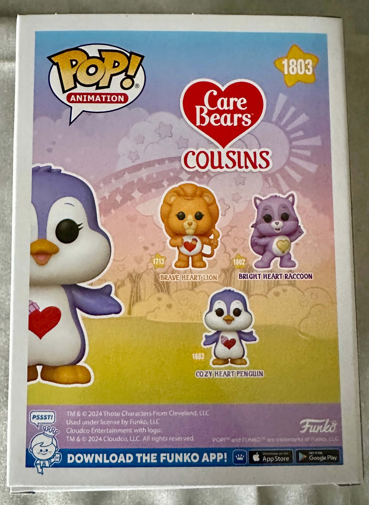 Care Bear Cousins Cozy Heart Penguin Funko Pop! Vinyl Figure #1803