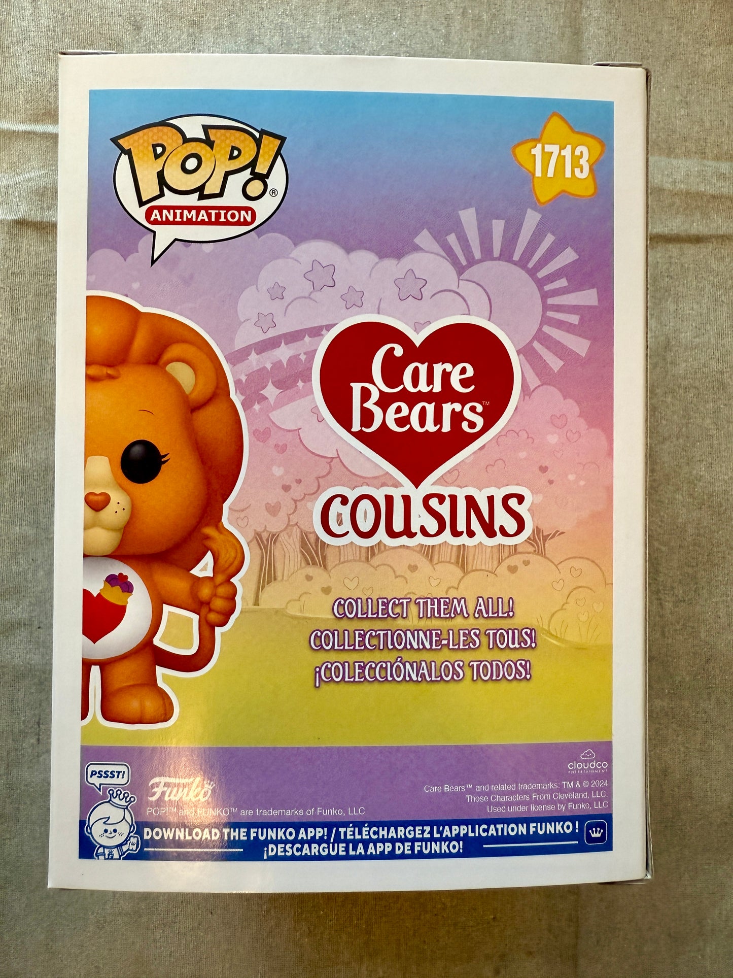 Care Bears Cousins Brave Heart Lion Funko Pop! Vinyl Figure #1713