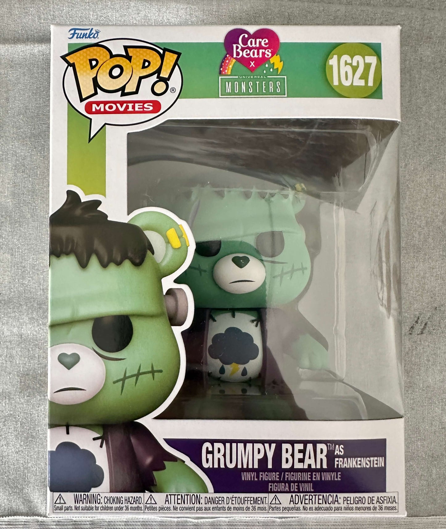 Care Bears x Universal Monsters Grumpy Bear as Frankenstein Funko Pop! #1627