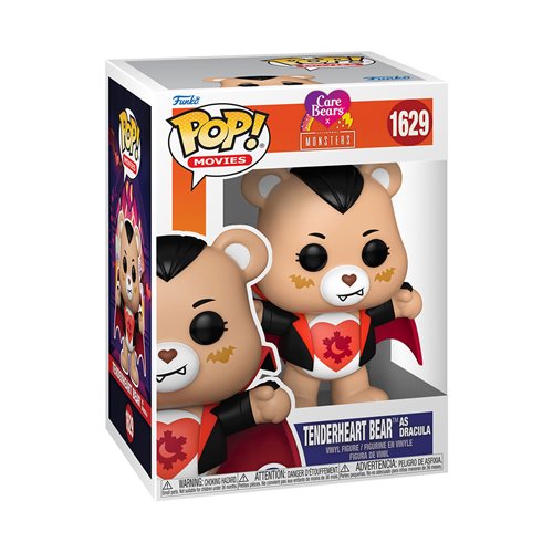 Care Bears x Universal Monsters Tenderheart Bear as Dracula Funko Pop! Vinyl Fig