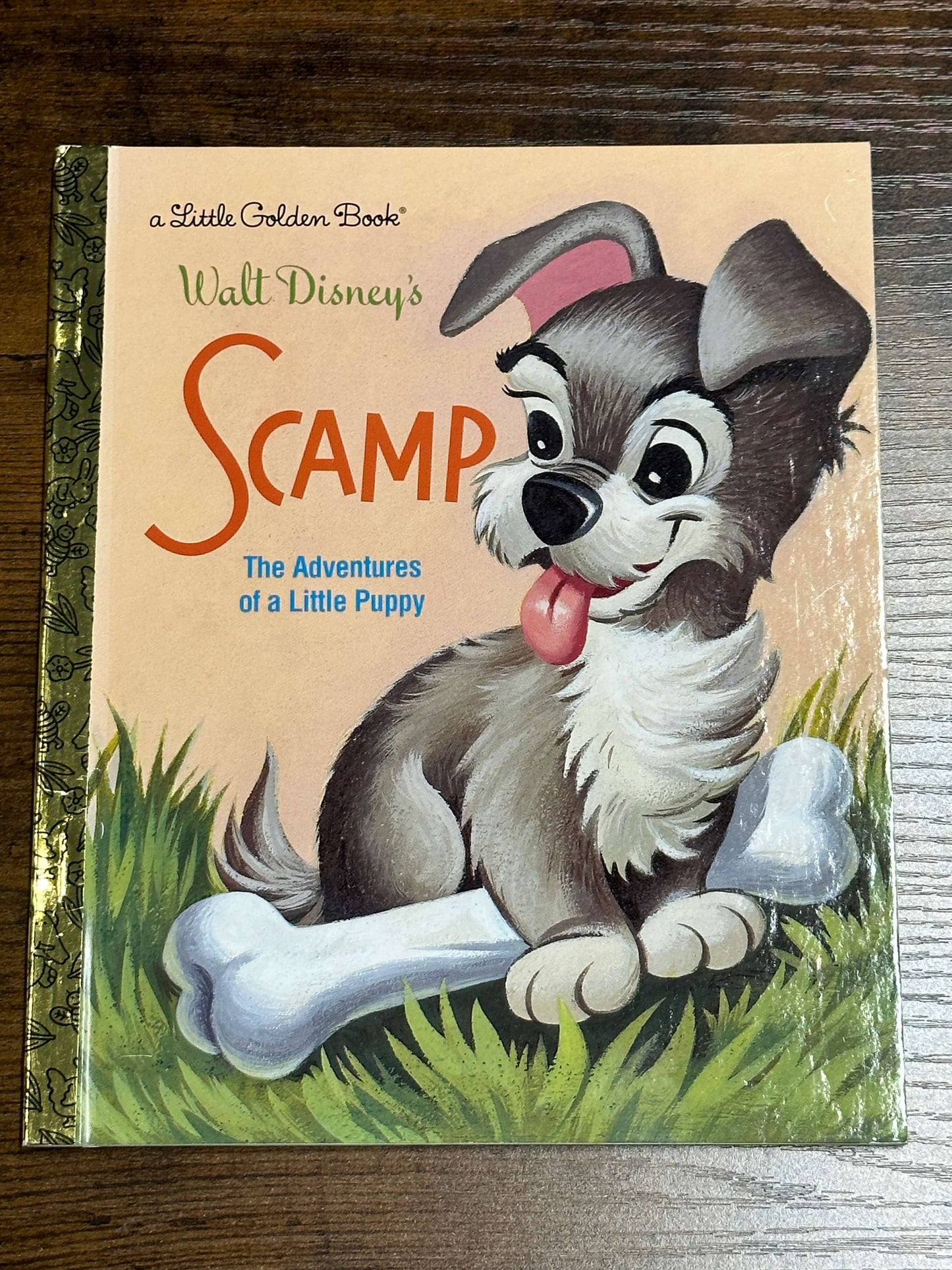 Disney Book Kids Scamp Children’s Classic Golden Books 2004 Lady & The Tramp
