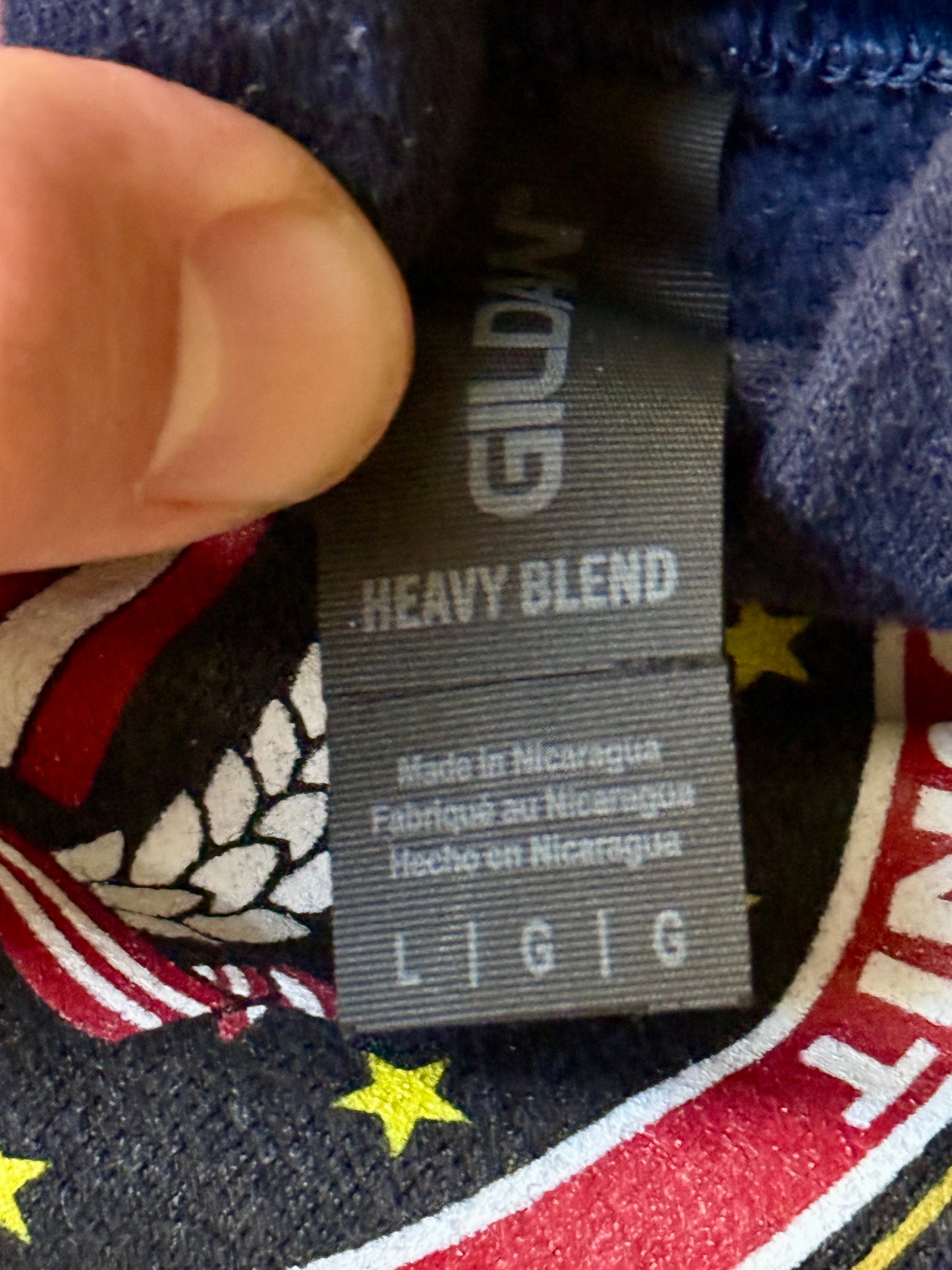 Criminal Minds Evolution Commerative Season 18 Hoodie Tv show RARE FIND Navy L BAU Quantico