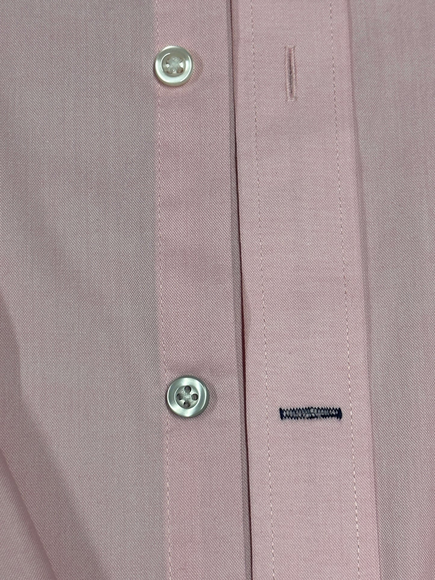 Dress shirt Large Pink Slim Fit Button Down Crown & Ivy 16-16.5 34/35 Long sleev