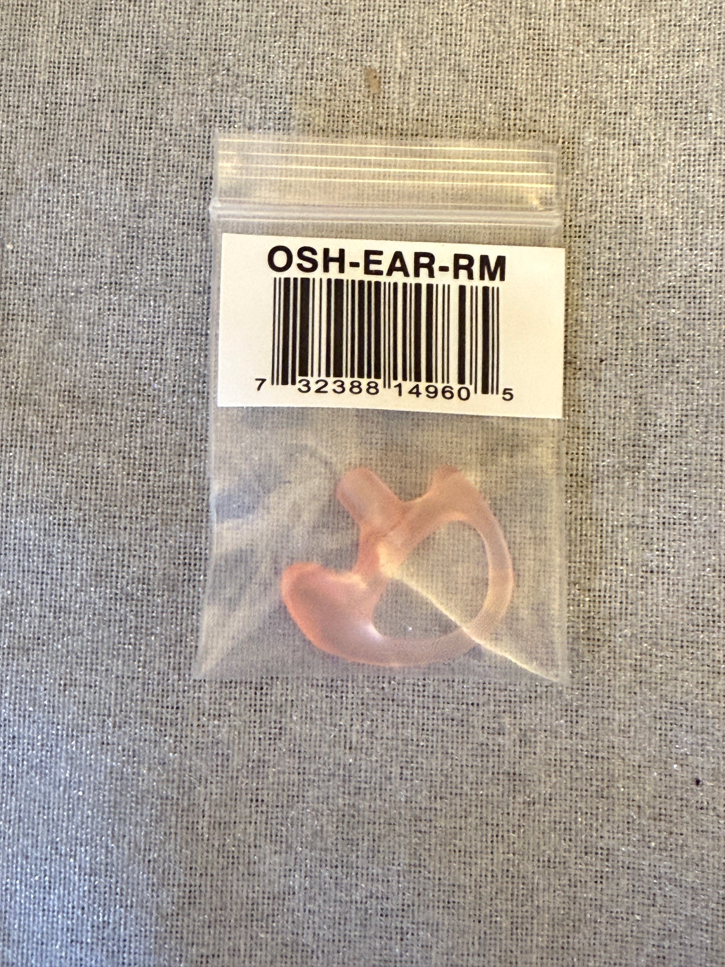 Ear Tip Molds Right Ear Medium Size for set surveillance FILMPRO headsets