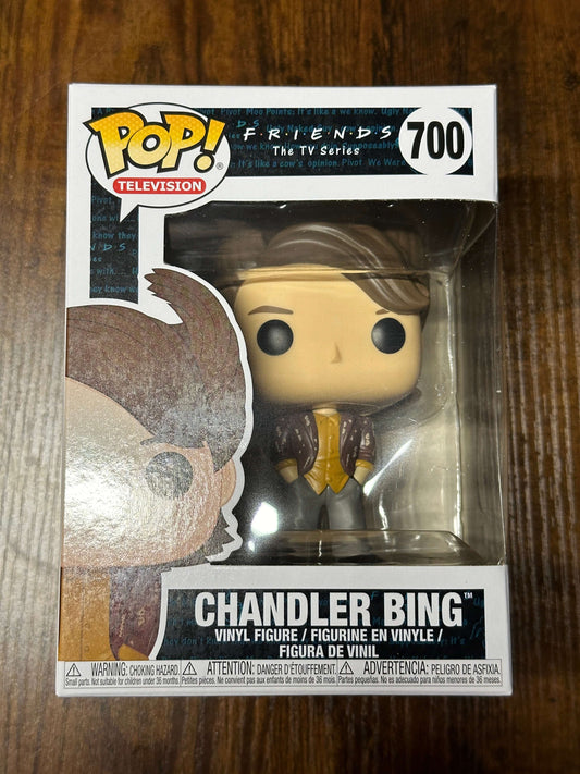 Friends - Chandler Bing (80's Hair) #700 Funko Pop! Vinyl