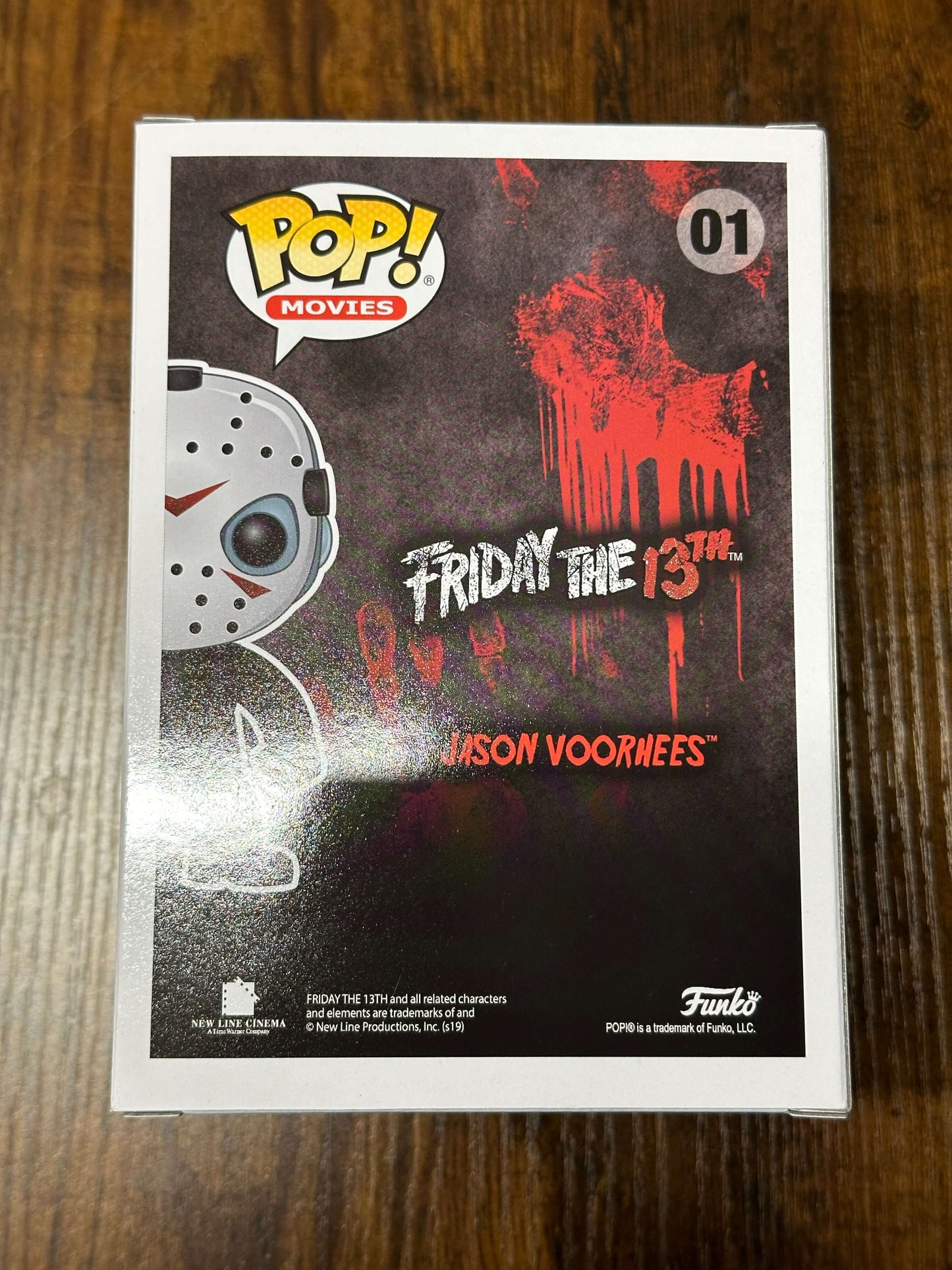 Funko Pop! Movies Vinyl Figure Friday the 13th Jason Voorhees #1 Brand New