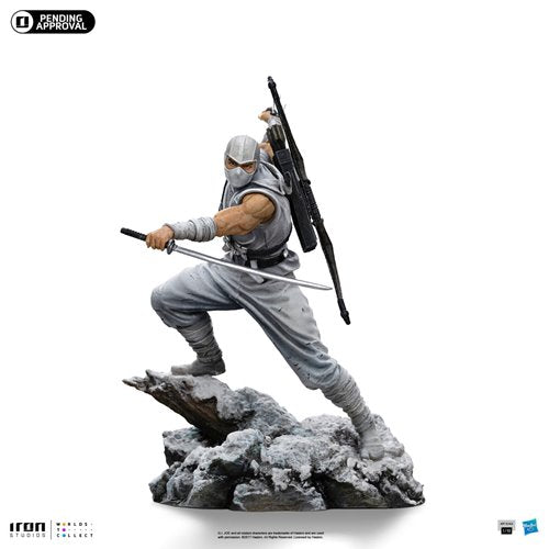 G.I. Joe Cobra Ninja Storm Shadow Art Scale 1:10 Statue Figure from Iron Studio
