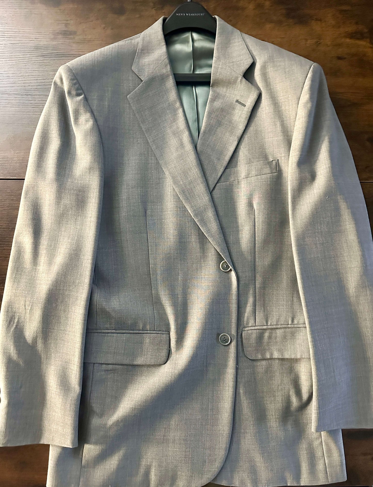 Gray Merit jacket blazer men large 42R sports coat