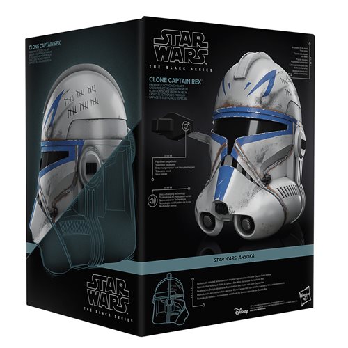 Hasbro Star Wars The Black Series - Clone Captain Rex Helmet Brand New In Stock