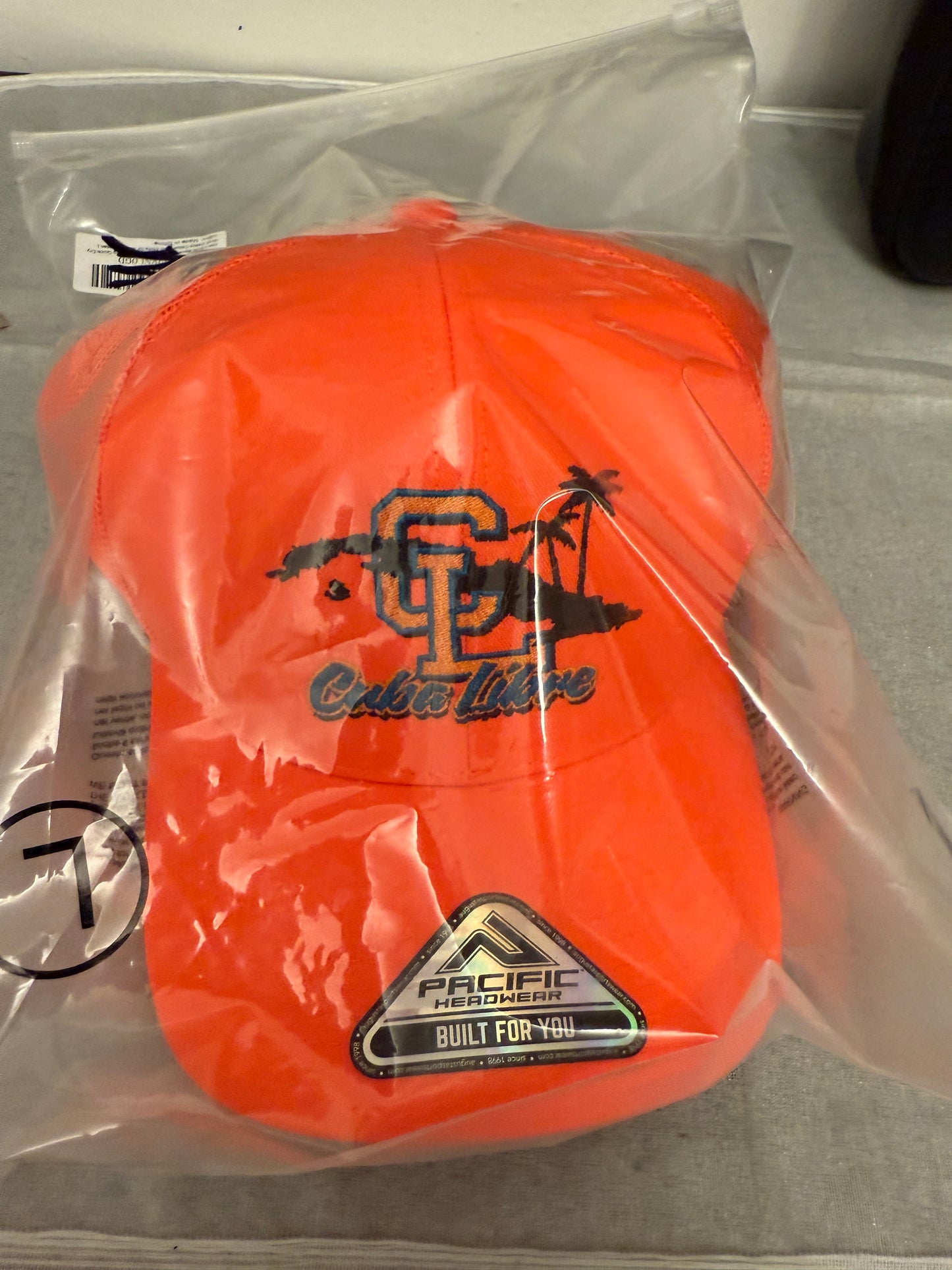 Cuba Libre Truck Hat Orange SnapBack OS