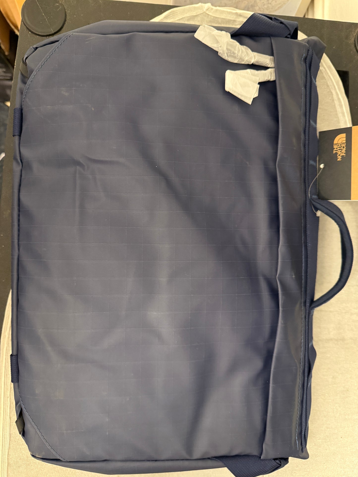 The North Face Navy Shady Blue Base Camp Voyager Ripstop Messenger Bag TNF-169