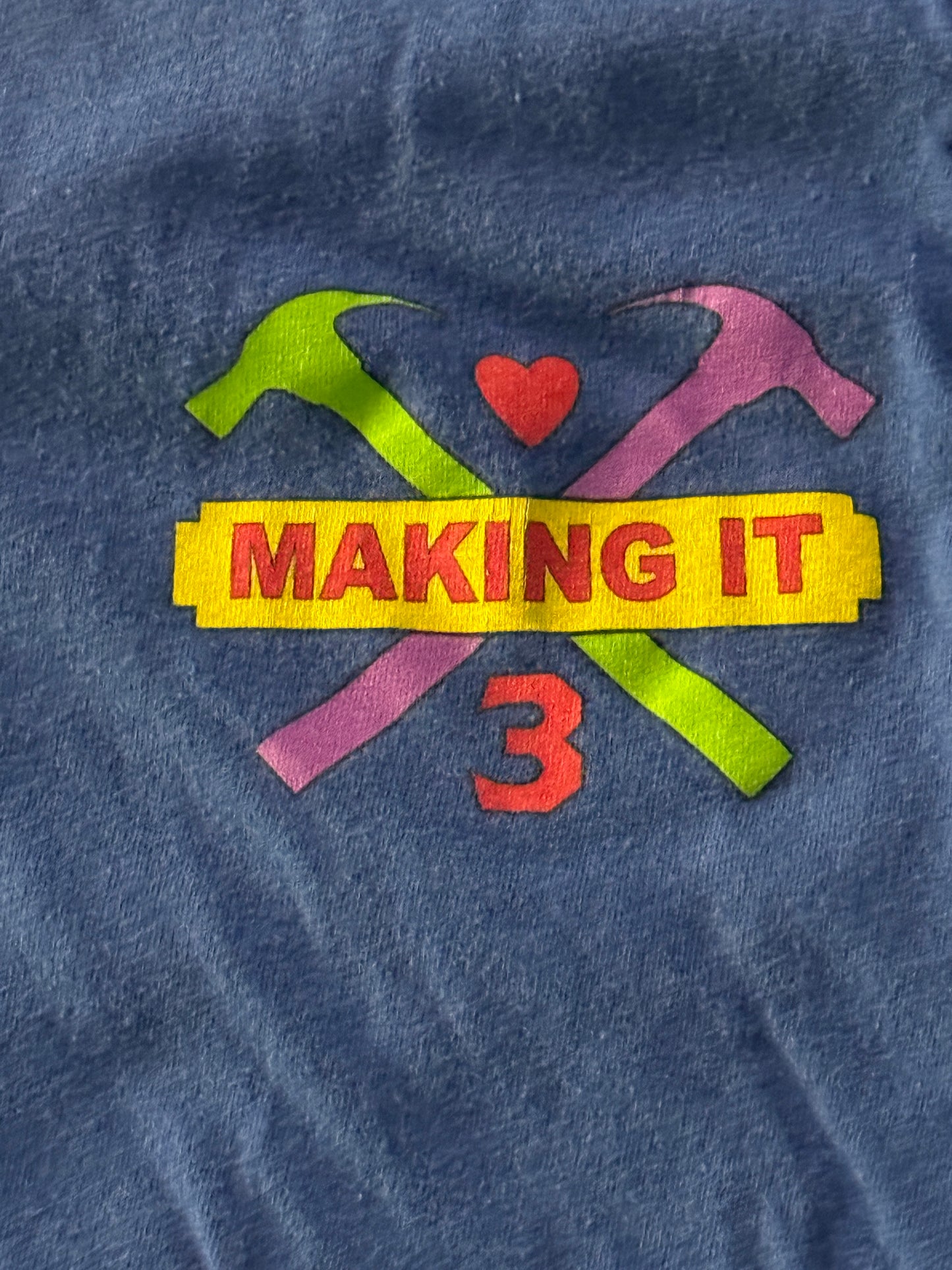 Making It NBC Season 3 Commerative Tshirt Men’s Large RARE FIND