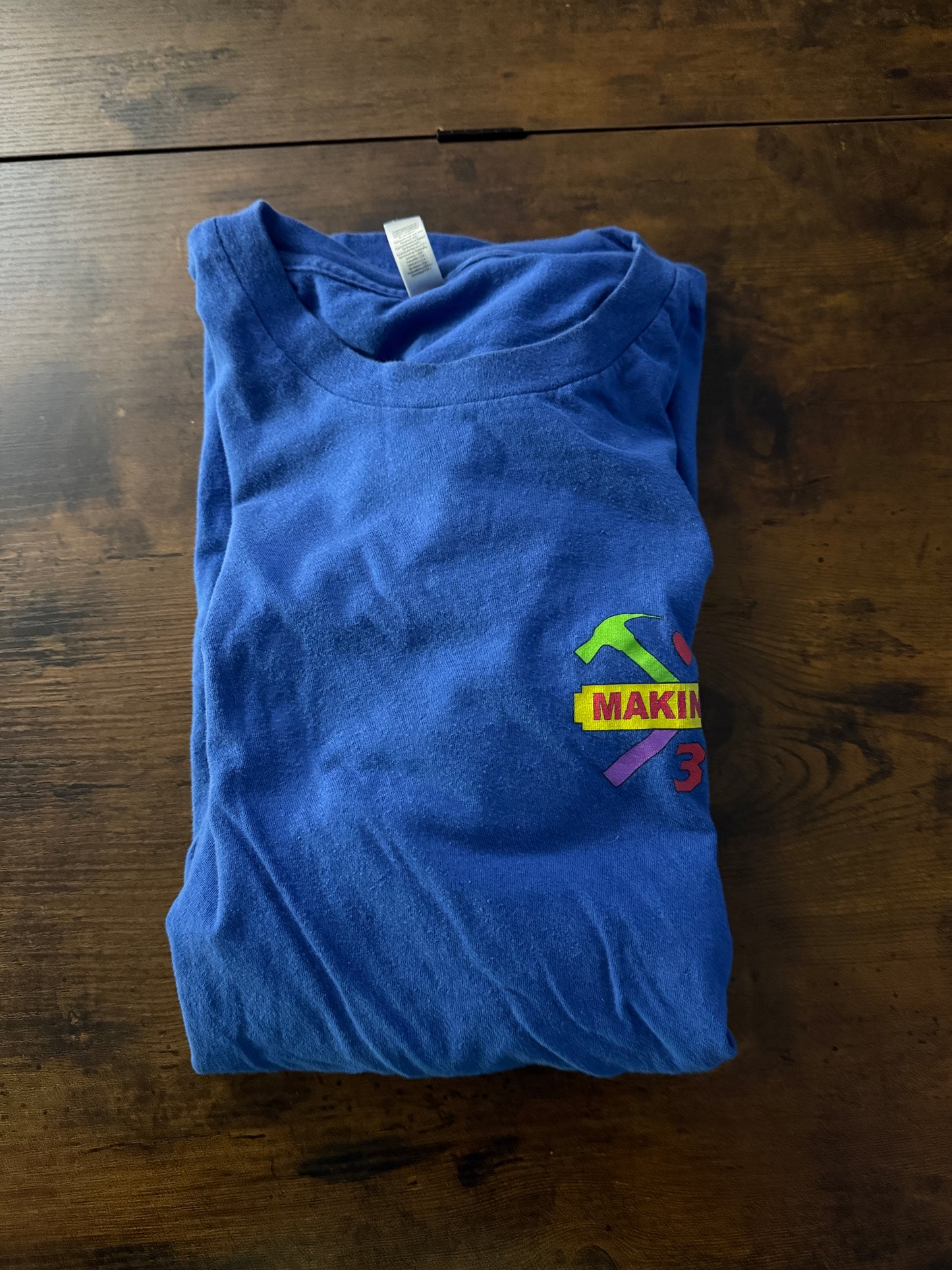 Making It NBC Season 3 Commerative Tshirt Men’s Large RARE FIND