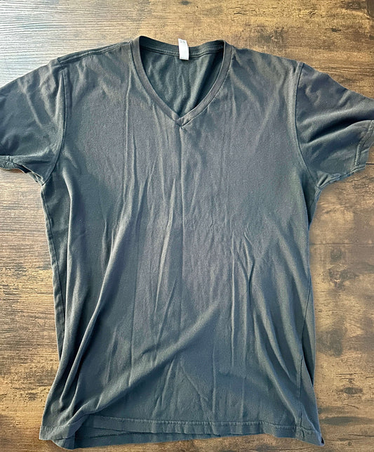 Next Level Apparel 6440 Mens Cotton/Polyester Sueded V-Neck Short Sleeve T-Shirt