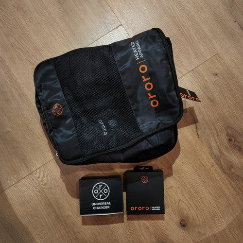 Ororo Men’s Size L Heated Vest With Battery