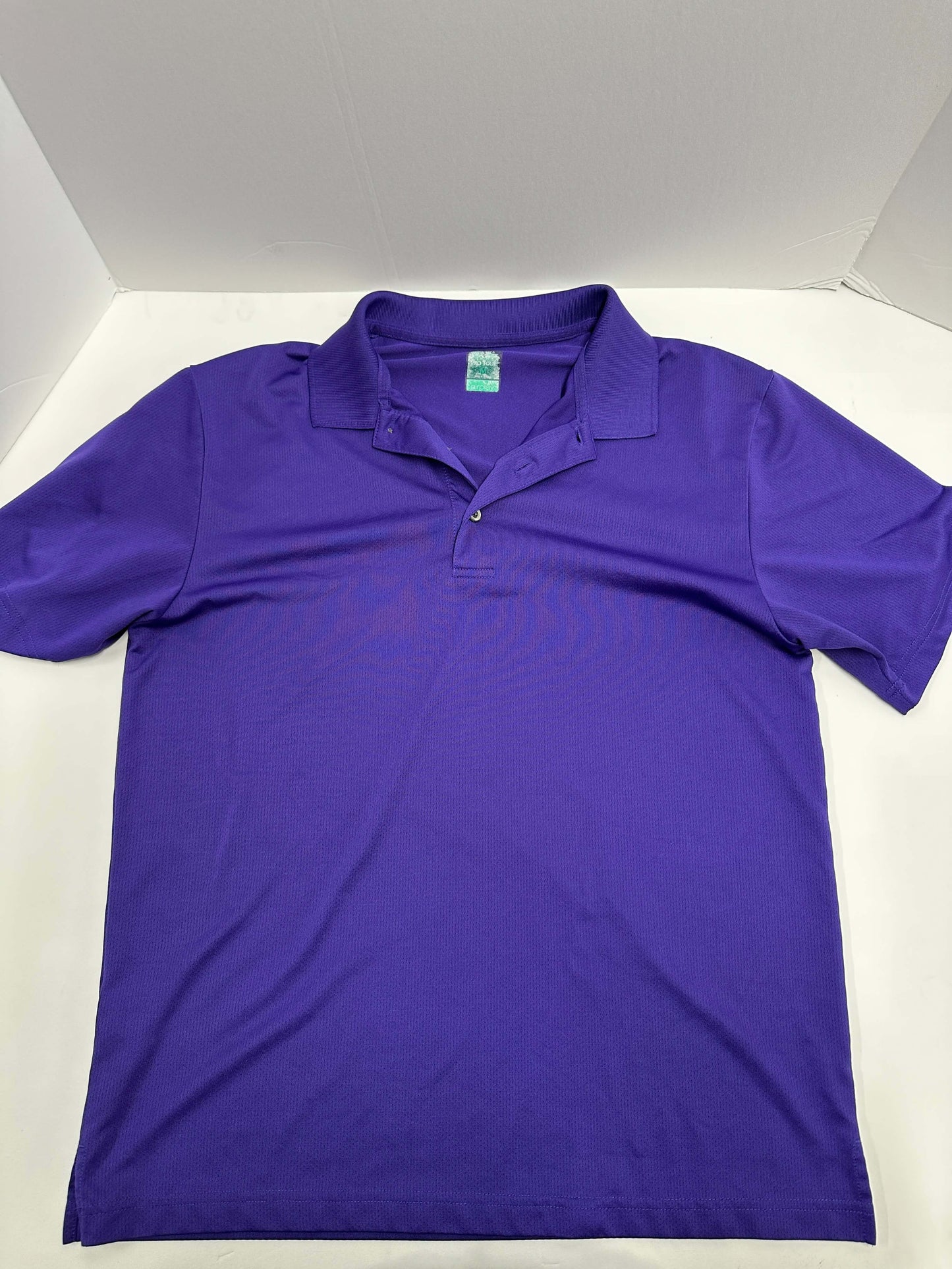 Pro Tour Golf Shirt Men's Breathable Moisture-Wicking Collard Athletic Course