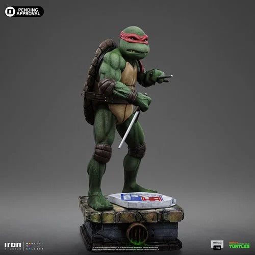 Raphael Statue TMNT Movie Art Scale 1/10 Iron Studios Teenage Mutant Ninja