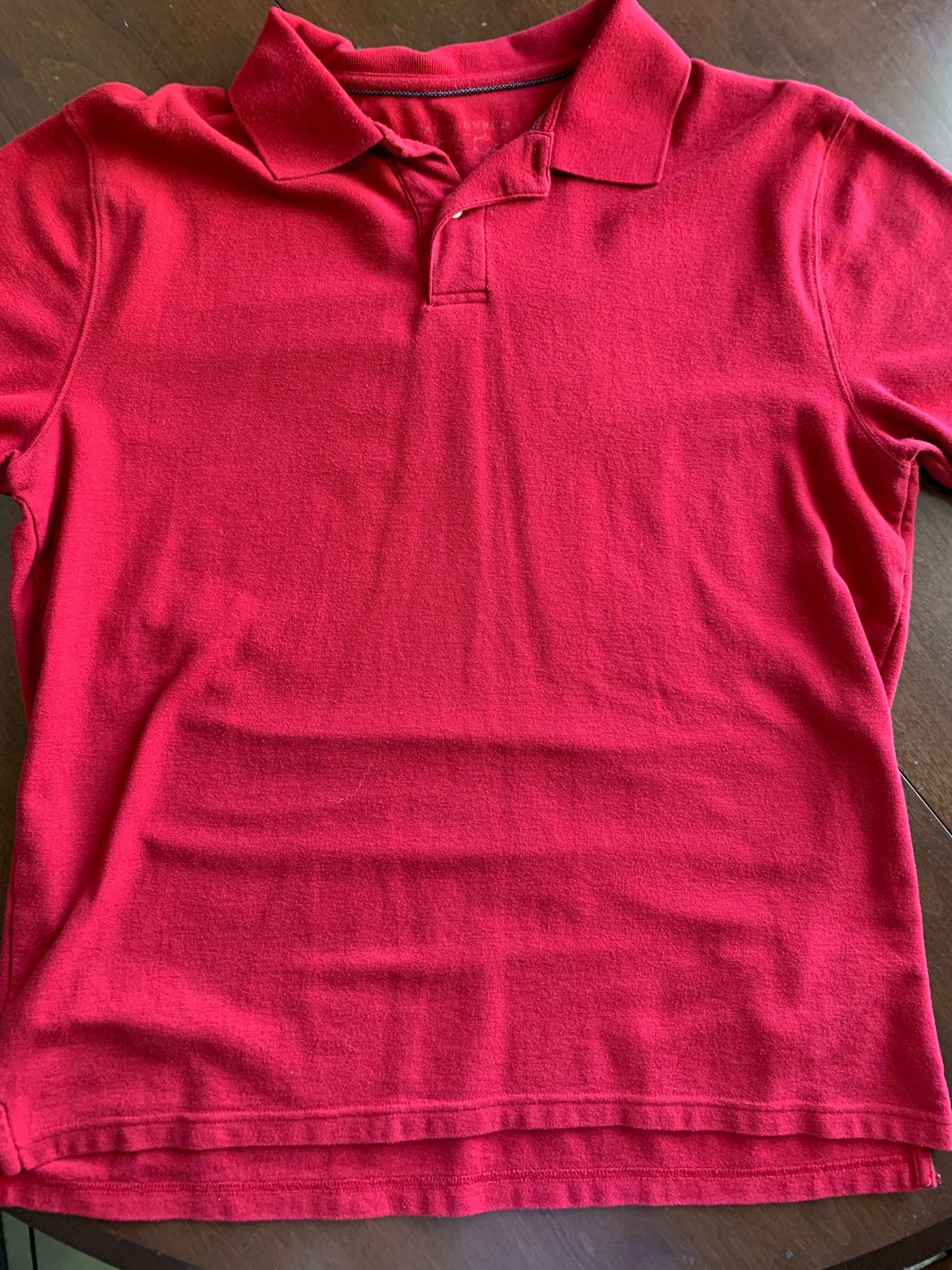 Men's Short Sleeve Polos (Various, Medium & Large - Black, Red, Navy)