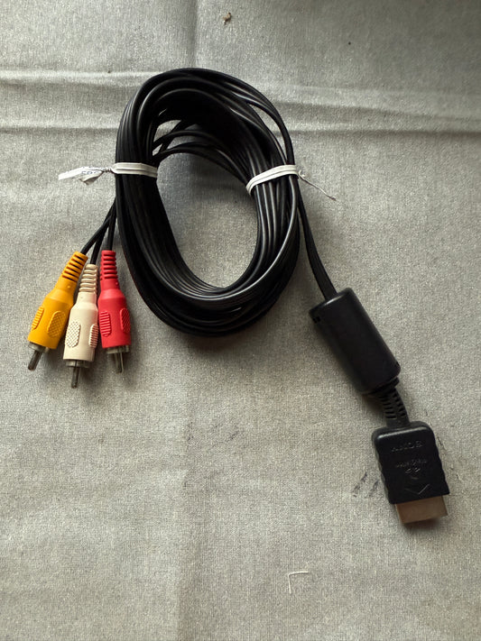 Sony Playstation HDMI Cord with Red, Yellow, White RCA Connectors PS 1, 2, 3