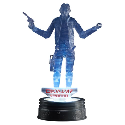 Star Wars Han Solo The Black Series 6-Inch Action Figure Holocomm Collection Holo Puck