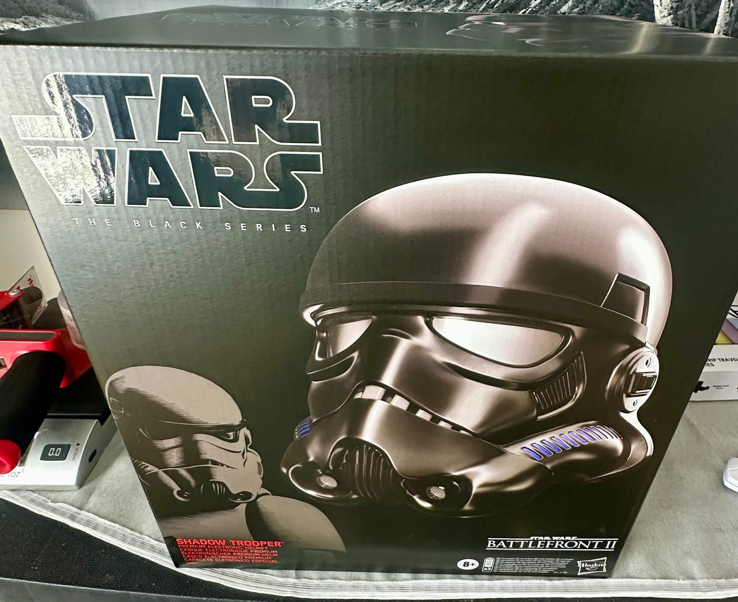 Star Wars The Black Series Shadow Trooper Electronic Voice-Changer Helmet Prop