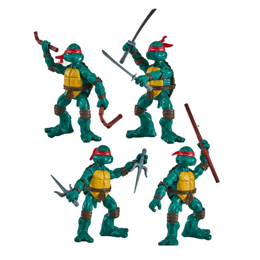 Teenage Mutant Ninja Turtles Classic Comic Book Series Action Figure 4-Pack TMNT