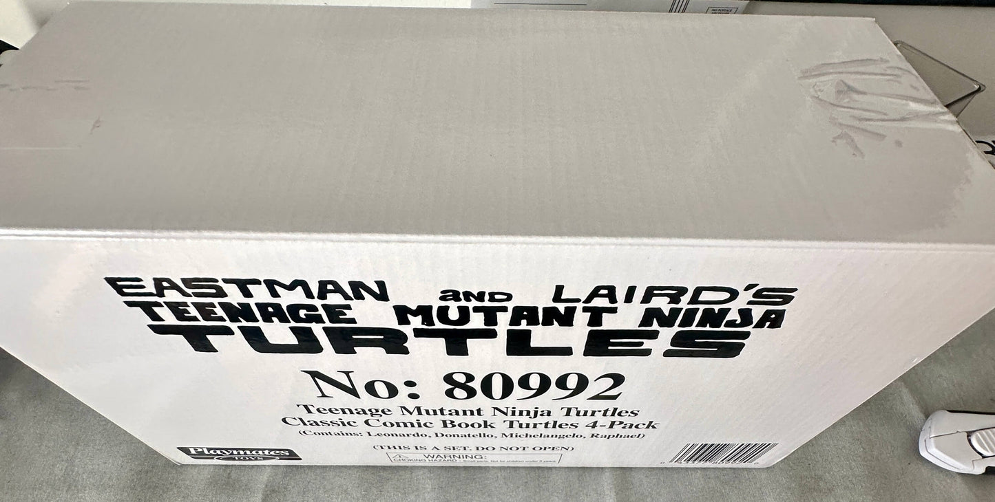 Teenage Mutant Ninja Turtles Classic Comic Book Series Action Figure 4-Pack TMNT