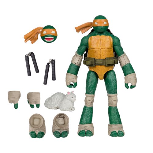 McFarlane TMNT Page Punchers Michelangelo Wave 2 | 5" Figure & Comic NEW SEALED