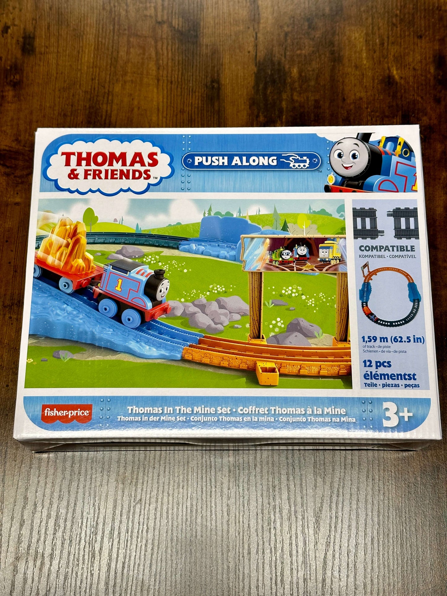 Thomas & Friends Push Along Thomas In The Mine Set Fisherprice Children's train