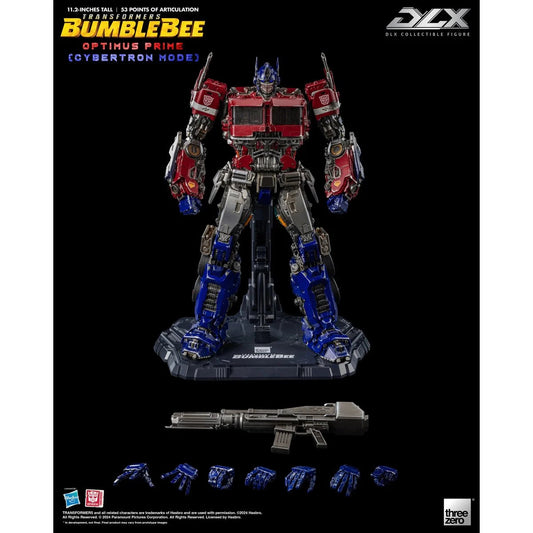 Threezero Transformers: Bumblebee Optimus Prime Cybertron Mode DLX Action Figure