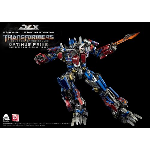 Transformers: Revenge of the Fallen Optimus Prime DLX Action Figure Threezero