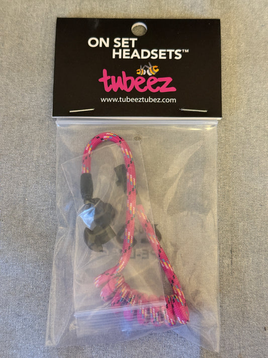 Tubeez Cyberpink 2077 Headset Surveillance Filmsets OnSet Headsets
