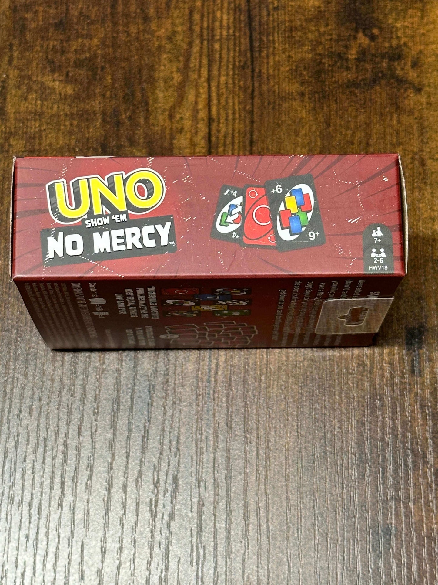 UNO Show ‘em No Mercy Card Game Mattel Games Adults & Family Night Tougher