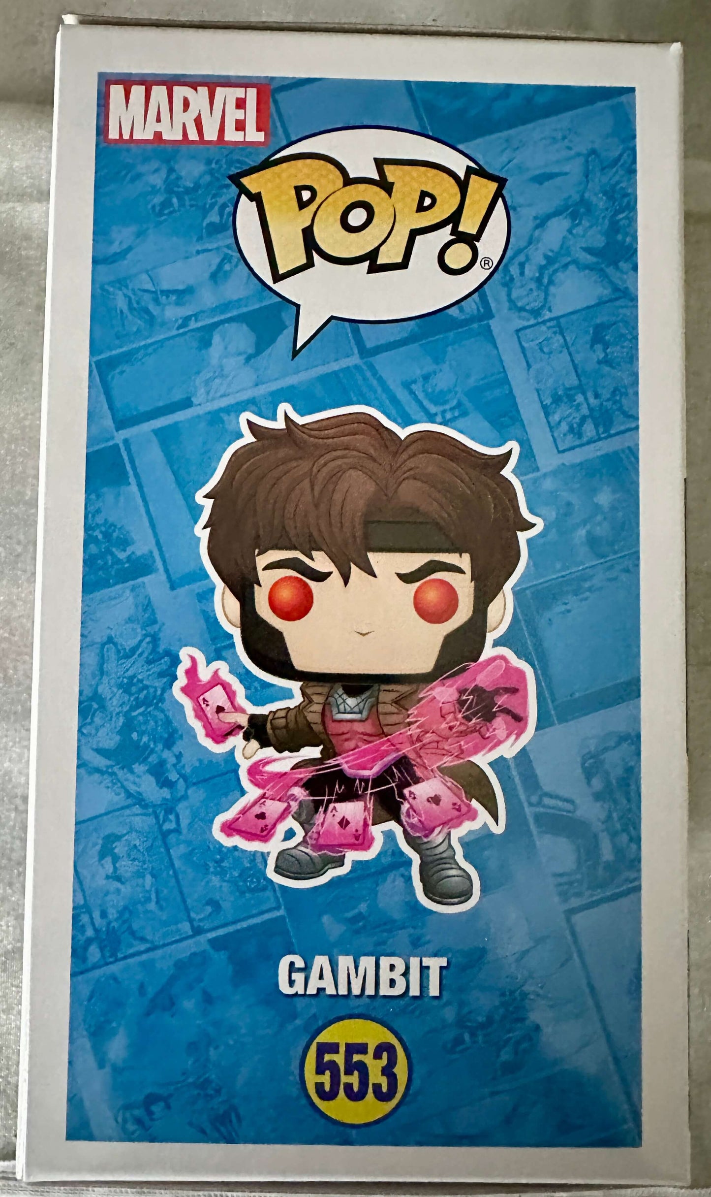 X-Men Classic Gambit with Cards Funko Pop! Vinyl Figure #553