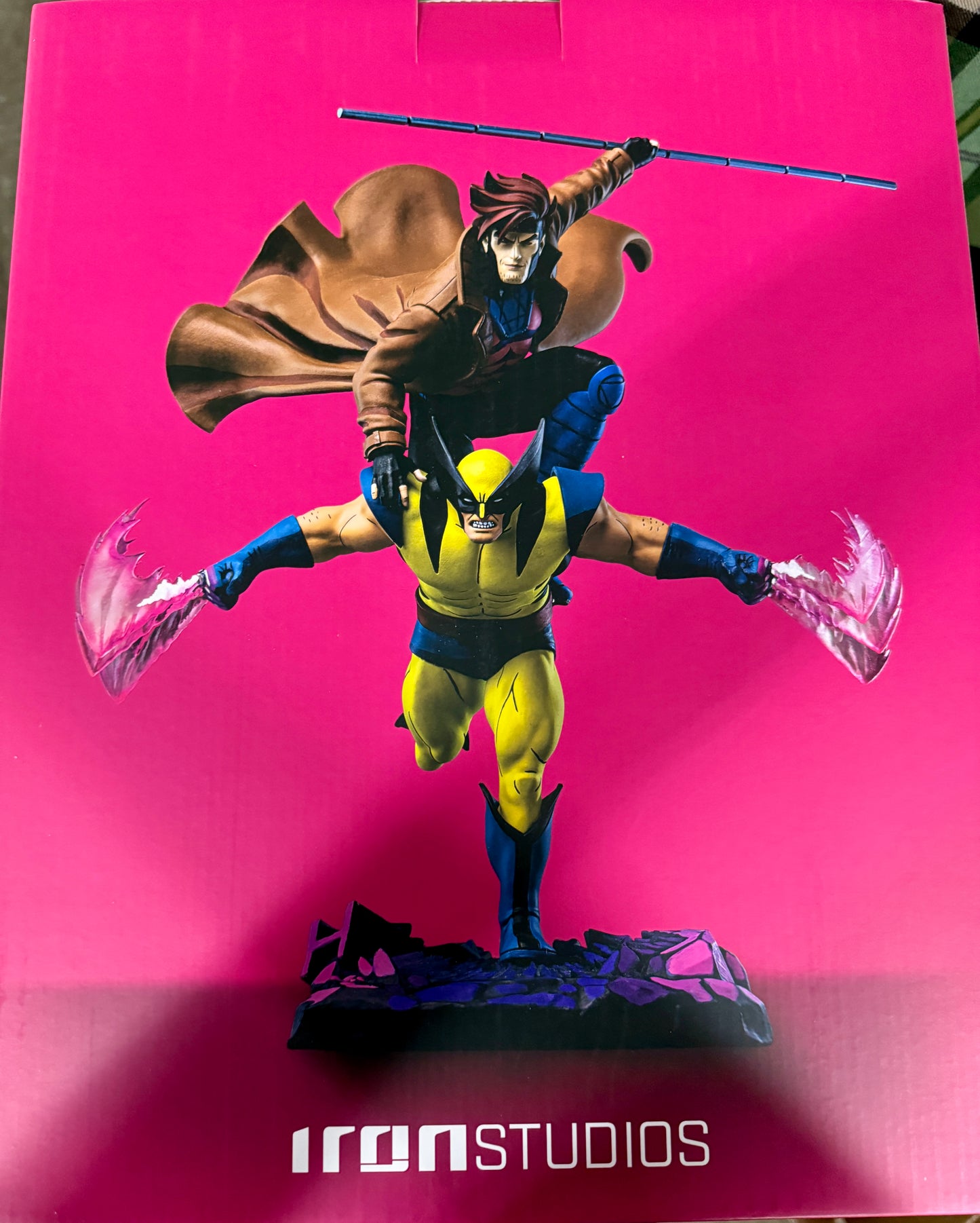 X-Men '97 Gambit and Wolverine 1:10 Deluxe Art Scale Limited Edition Statue