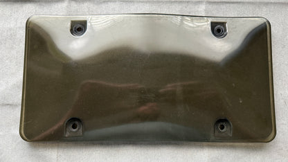 2 Pcs Tinted Unbreakable License Plate Covers