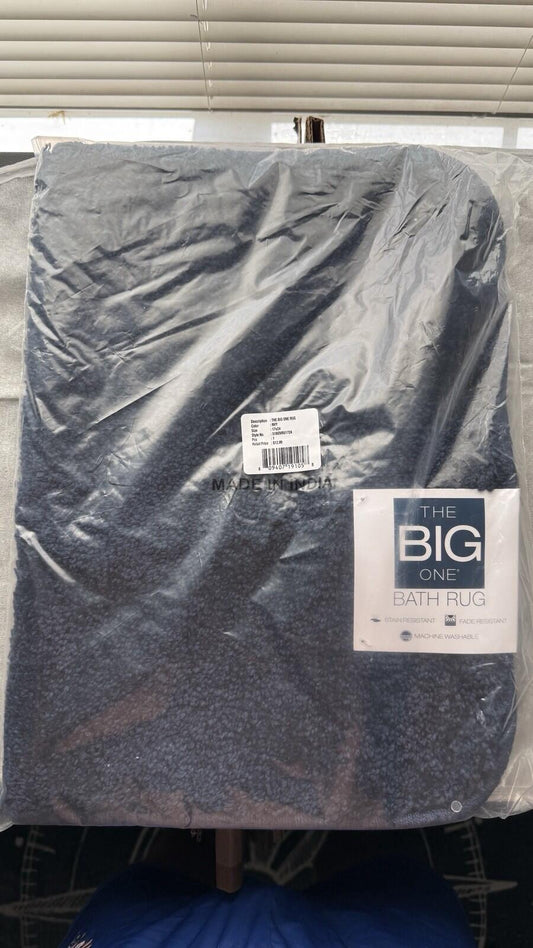 Kohl's The Big One Bath Rug Navy 17x24