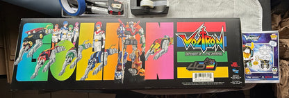 Playmates Voltron 40th Anniversary Set with Light up Sound Base Figure + Free Bitty Pop Funko