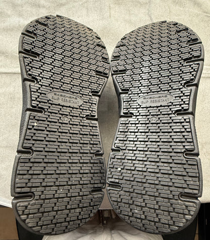 Skechers Slip-ins Work Shoes Men’s Size 10 EE Wide Fit Black Non-Slip Memory Foam