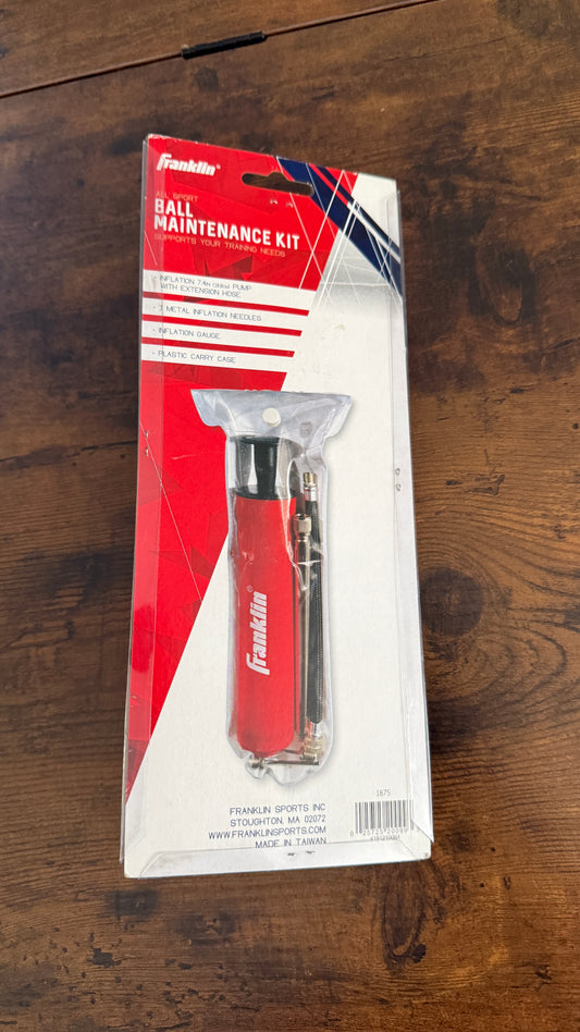 Franklin All Sport Ball Maintenance Kit Pump Needles Gauge New