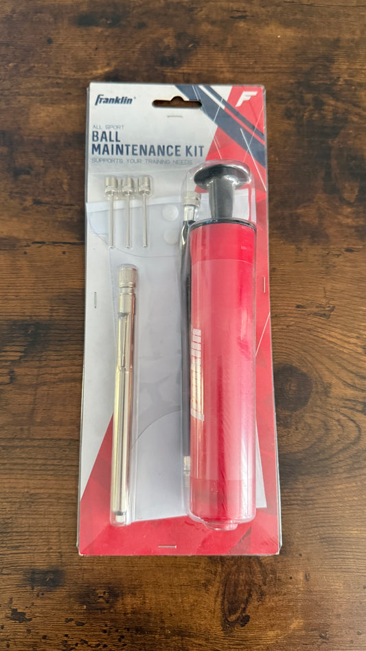Franklin All Sport Ball Maintenance Kit Pump Needles Gauge New