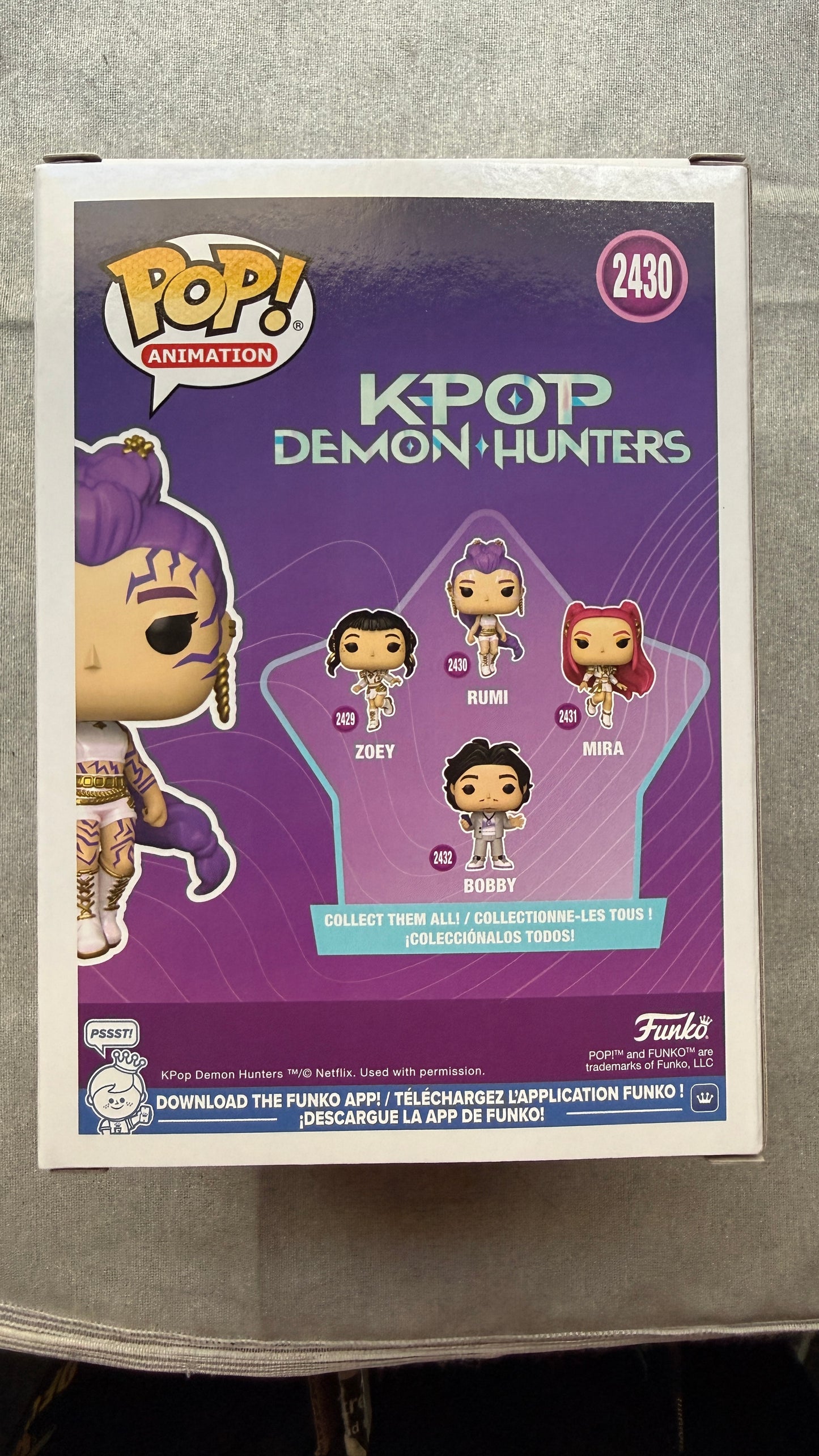 Funko Pop! Vinyl: Kpop Demon Hunters - Rumi #2430
