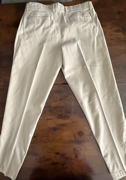 Amazon Essentials Men’s Slim Fit Chino Pants Khaki Beige 33x30 Tailored