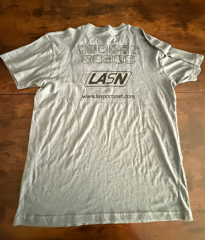 LASportsNet Graphic T-Shirt Bundle Lot 2 Men’s Large heather green & navy