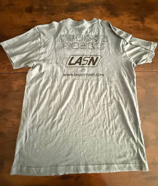LASportsNet Graphic T-Shirt Bundle Lot 2 Men’s Large heather green & navy