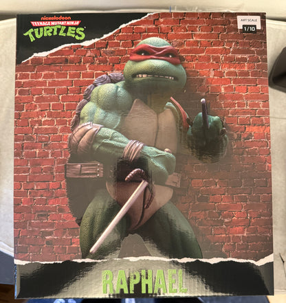 Art Scale 1/10 Statue Iron Studios TMNT Raphael Movie + FREE Youtooz Collectible