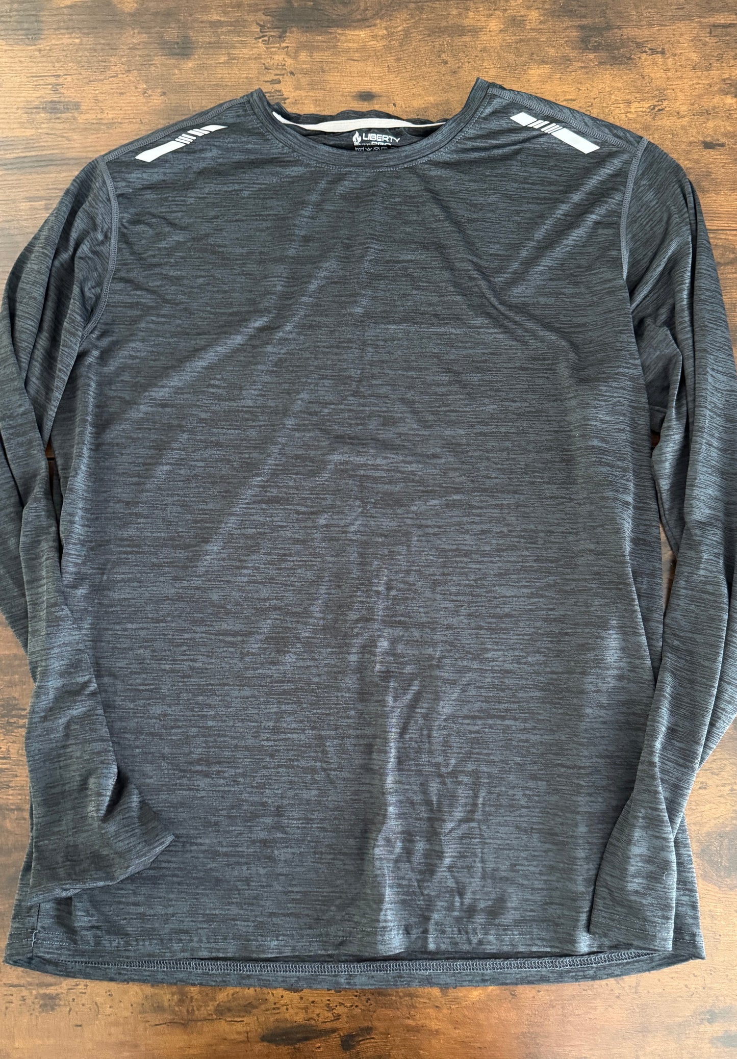 Liberty Pro Men’s Performance Long Sleeve Athletic Shirts Bundle Lot 2 Large