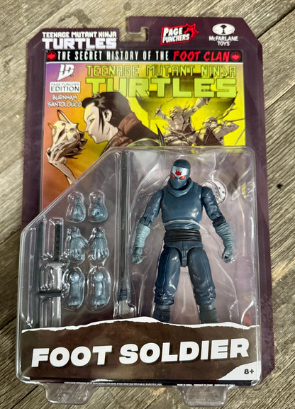 McFarlane Teenage Mutant Ninja Turtles Page Punchers Figures Full-Set Bundle IDW